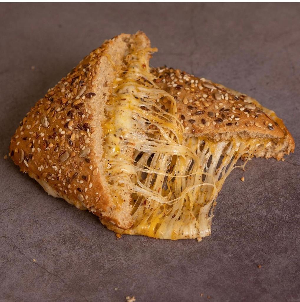 Three cheese sandwich